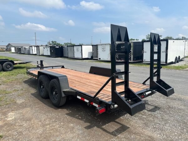 2024 BWise 7 x 18 Equipment Trailer – Heavy Duty Ladder Ramps - Image 7