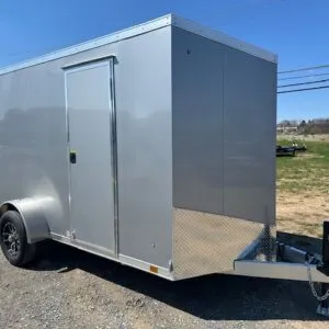 ATC 6 x 12 Aluminum Enclosed Cargo Trailer – Torsion Axles