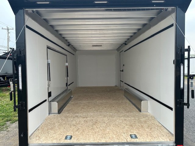 ATC 8.5 x 20 Aluminum Enclosed Car Trailer – Blackout - Image 6