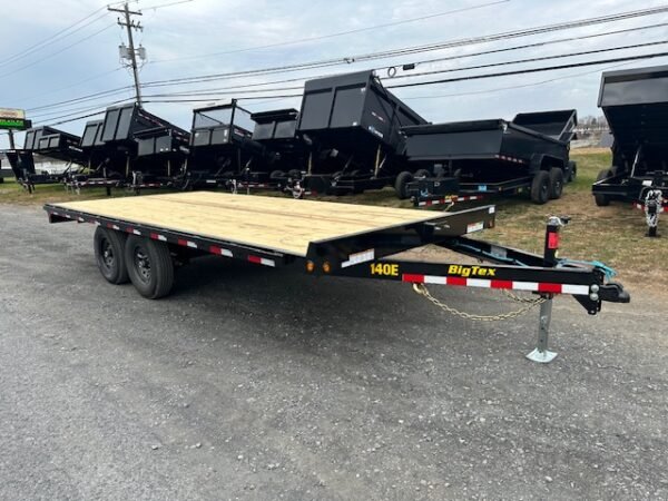Big Tex 8.5 X 18 Deckover Equipment Trailer – Flat Deck