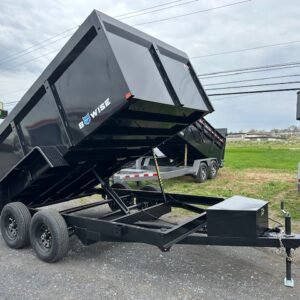 BWise 7 x 12 High Side Dump Trailer – High Sides