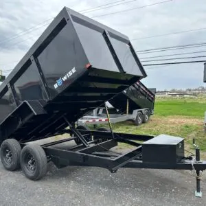 BWise 7 x 12 High Side Dump Trailer – High Sides