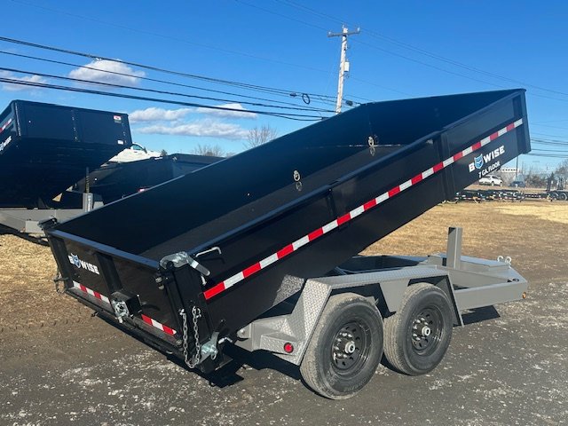 BWise 7 x 14 Dump Trailer – Combo Gate With Ramps - Image 4