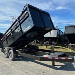 BWise 7 x 16 Heavy Duty Dump Trailer – Ultimate Dump Trailer