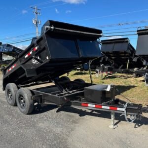 CAM Superline 6 x 10 Dump Trailer – Ladder Ramps