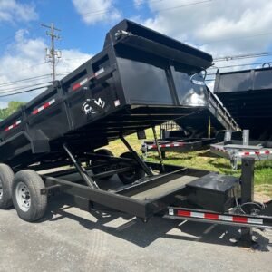 CAM Superline Beast 7 x 14 Dump Trailer – Hydraulic Jack