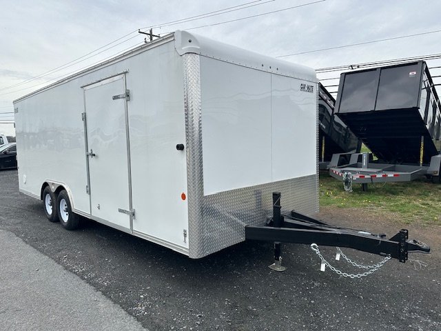 Car Mate 8.5 x 22 Enclosed Car Trailer – Extended Tongue