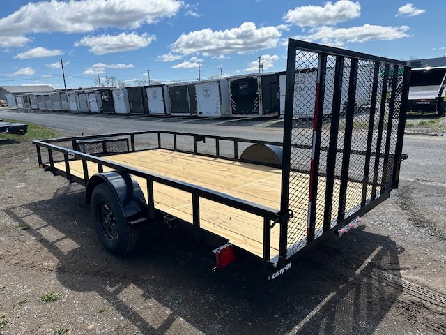 Carry-On 7 x 14 Landscape Utility Trailer – Pipe Top - Image 7