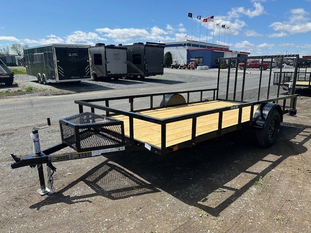 Carry-On 7 x 14 Landscape Utility Trailer – Pipe Top - Image 5