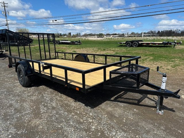 Carry-On 7 x 14 Landscape Utility Trailer – Pipe Top
