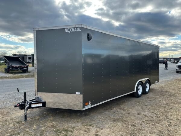 Nexhaul 8.5 x 20 V-Nose Enclosed Car Trailer - Image 5
