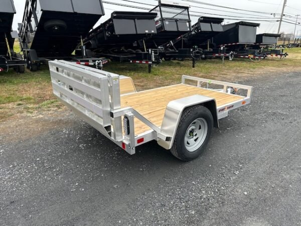 Sport Haven 5×8 Aluminum Utility Trailer – Wood Deck - Image 7