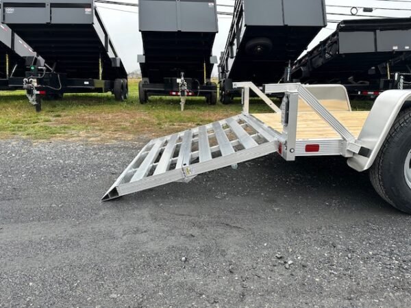 Sport Haven 5×8 Aluminum Utility Trailer – Wood Deck - Image 6
