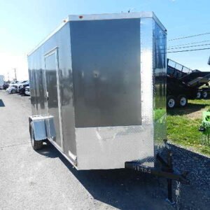 Diamond Cargo 6 x 12 Enclosed Trailer – Ramp Door