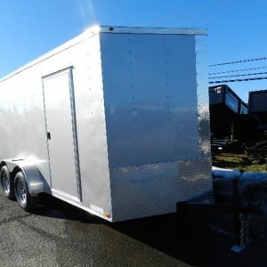 Diamond Cargo 7 x 14 Enclosed Trailer – Ramp Door