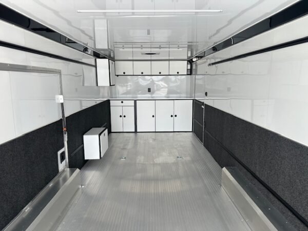 ATC 8.5 x 28 Aluminum Enclosed Car Trailer – ROM 550 - Image 6