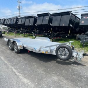 Cargo Pro 7 x 18 Aluminum Open Car Hauler – Tilt Trailer
