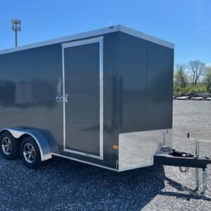 American Hauler 7 x 14 Enclosed V-Nose Cargo Trailer