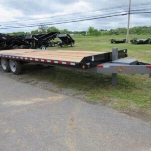 BWise 8 x 24 Deckover Power Tilt – 8K Torsion Axles