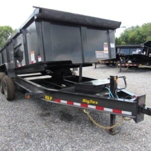 Big Tex 7 x 16 Low Profile Dump Trailer – 10K Axles