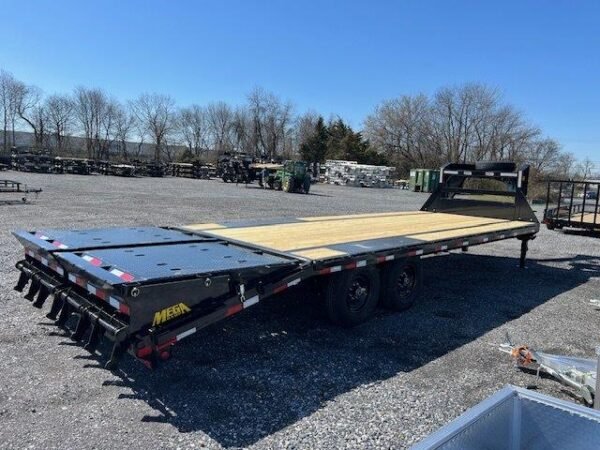 Big Tex 8.5 x 25 Gooseneck Equipment Trailer – 14GN Mega Ramps - Image 5