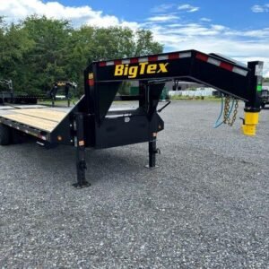 Big Tex 8.5 x 25 Gooseneck Deckover Equipment Trailer – Mega Ramps