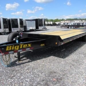 Big Tex 8.5 x 30 Heavy Duty Deckover Equipment Trailer – 12K Axles