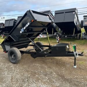 BWise 5 x 8 Dump Trailer – 5K Spreader Gate