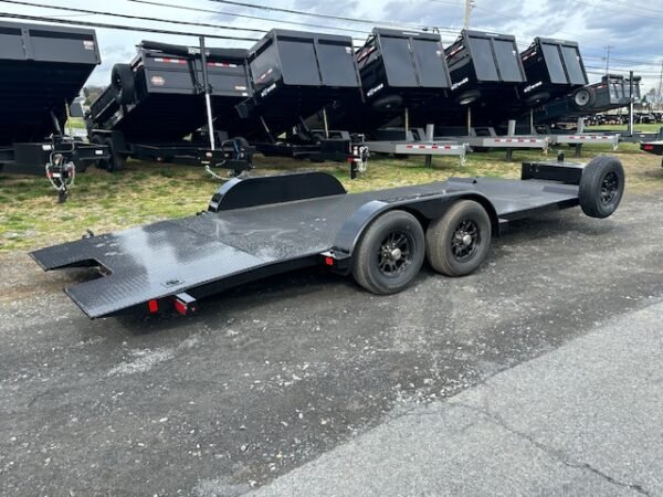BWise 7 x 20 Power Tilt Car Trailer – Full Steel Deck - Image 7