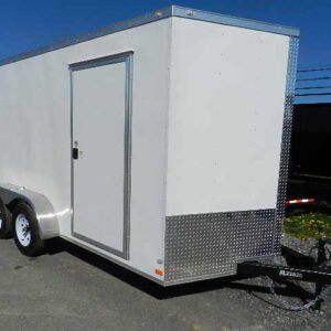Covered Wagon 7’x14′ Enclosed Trailer — 12″ Added Height