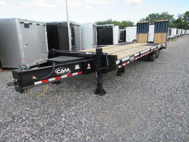 CAM Superline 8 x 32 Heavy Equipment Trailer – Air Powered Ramps - Image 4