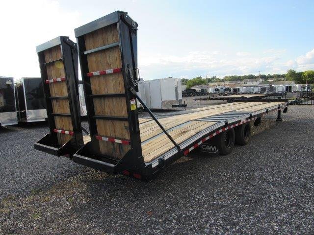 CAM Superline 8 x 32 Heavy Equipment Trailer – Air Powered Ramps - Image 5