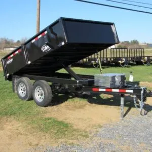 CAM Superline 6 x 10 Deckover Dump Trailer – Spreader Gate