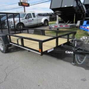 Cam Superline 6 x 12 Landscape Utility Trailer – Ramp Gate