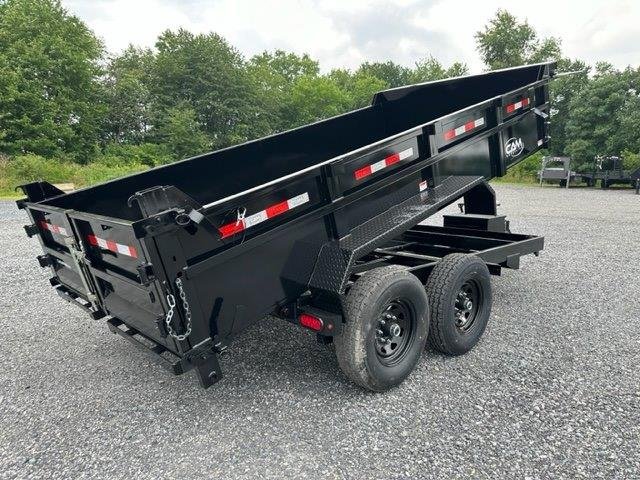 CAM Superline 7 x 14 HD Low Profile Dump Trailer – Scissor Lift - Image 5