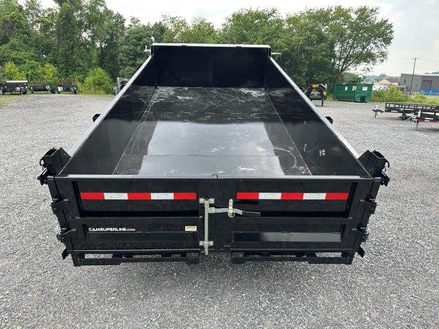 CAM Superline 7 x 14 HD Low Profile Dump Trailer – Scissor Lift - Image 3
