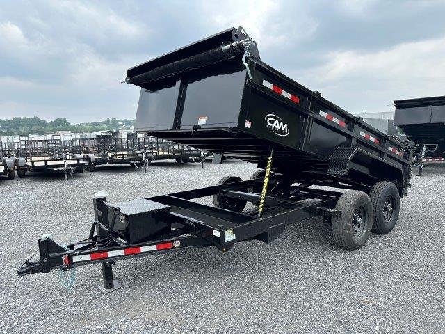 CAM Superline 7 x 14 HD Low Profile Dump Trailer – Scissor Lift - Image 4