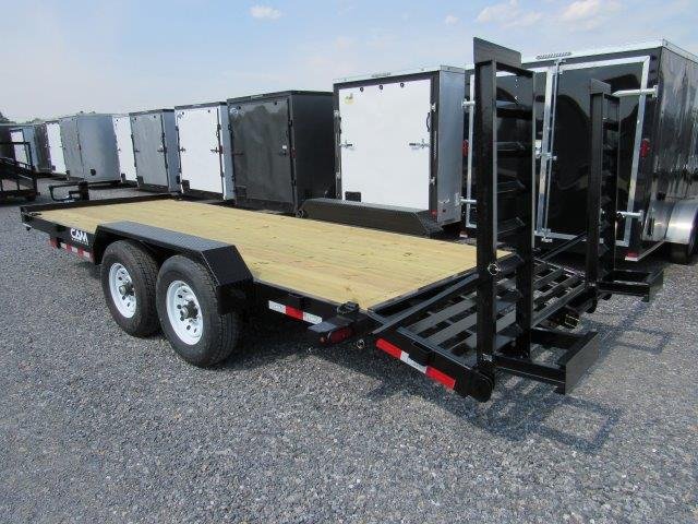 CAM Superline 7 x 20 Equipment Trailer – Self-Clean Beavertail - Image 6