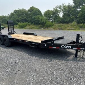 CAM Superline 7 x 20 Heavy Duty Equipment Trailer – 10K Axles
