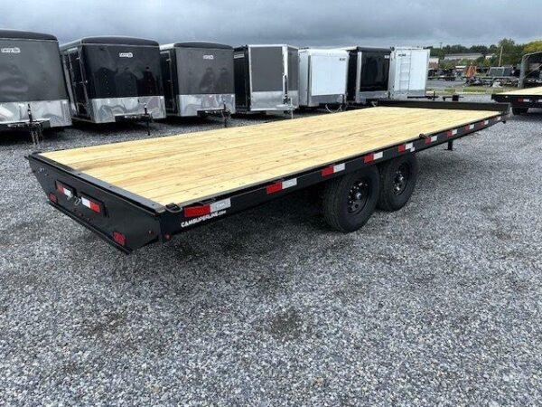 CAM Superline 8.5 x 22 Deckover Equipment Trailer – Slide Out Ramps - Image 5
