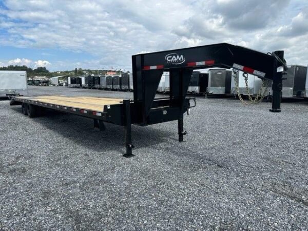CAM Superline 8 x 40 Deckover Gooseneck Equipment Trailer
