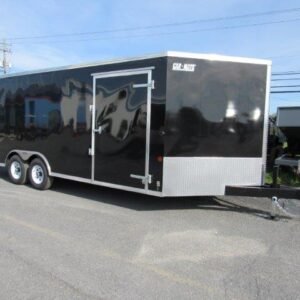 Car Mate 8.5 x 20 V-Nose Enclosed Car Hauler – Extended Tongue