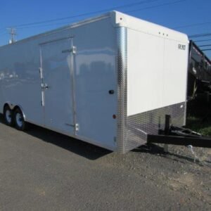 Car Mate 8.5 x 24 Enclosed Car Trailer – Extended Tongue