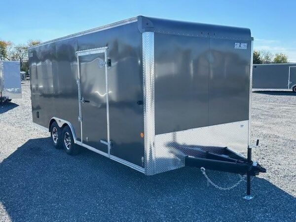 Car Mate 8.5 x 20 Enclosed Car Trailer – Aluminum Wheels