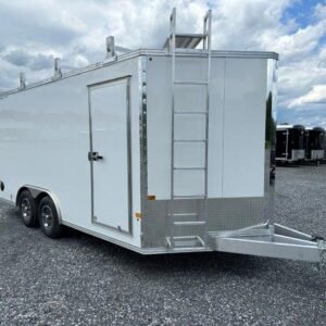 Cargo Pro 8.5 x 16 Aluminum Enclosed V-Nose Trailer – 10K GVW Upgrade