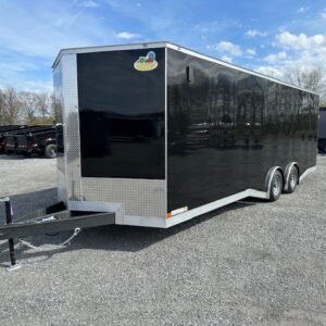 Covered Wagon 8.5 x 24 Enclosed Car Trailer – Spread Axle