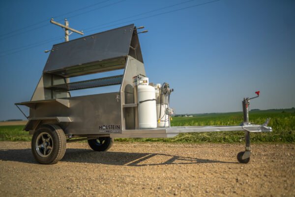 Model 7260CSS Towable Charcoal Grill – Stainless - Image 3
