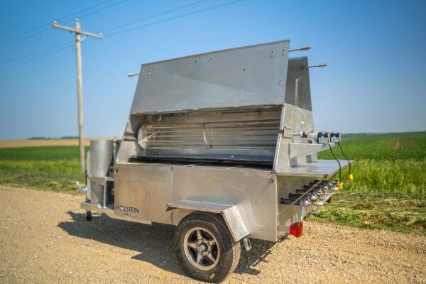 Model 7260CSS Towable Charcoal Grill – Stainless - Image 9