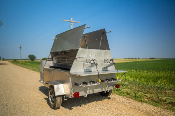 Model 7260CSS Towable Charcoal Grill – Stainless - Image 10