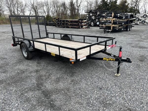 Big Tex 6 x 14 Utility Trailer – Rear Landscape Ramp